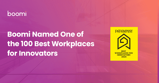 Boomi Named One of the 100 Best Workplaces for Innovators