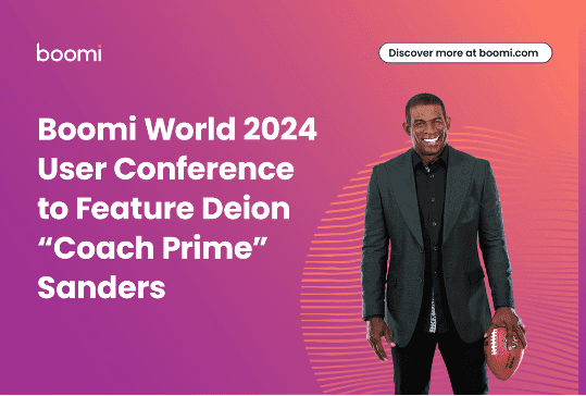 Boomi World 2024 User Conference to Feature Deion “Coach Prime” Sanders