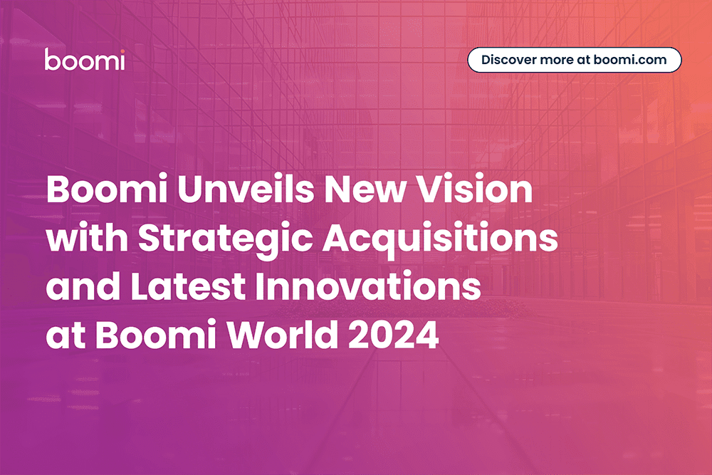 Boomi Unveils New Vision with Strategic Acquisitions and Latest Innovations at Boomi World 2024