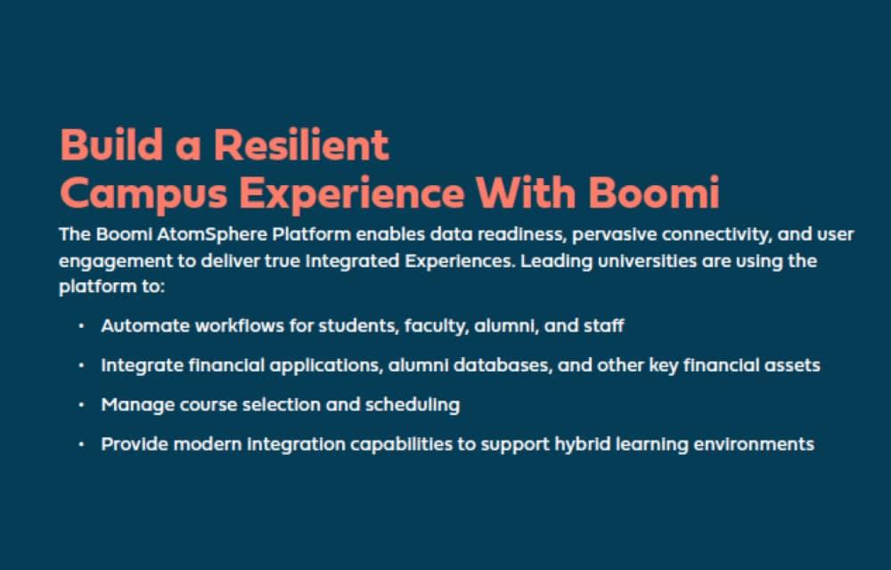 Infographic | Build a Resilient Campus Experience
