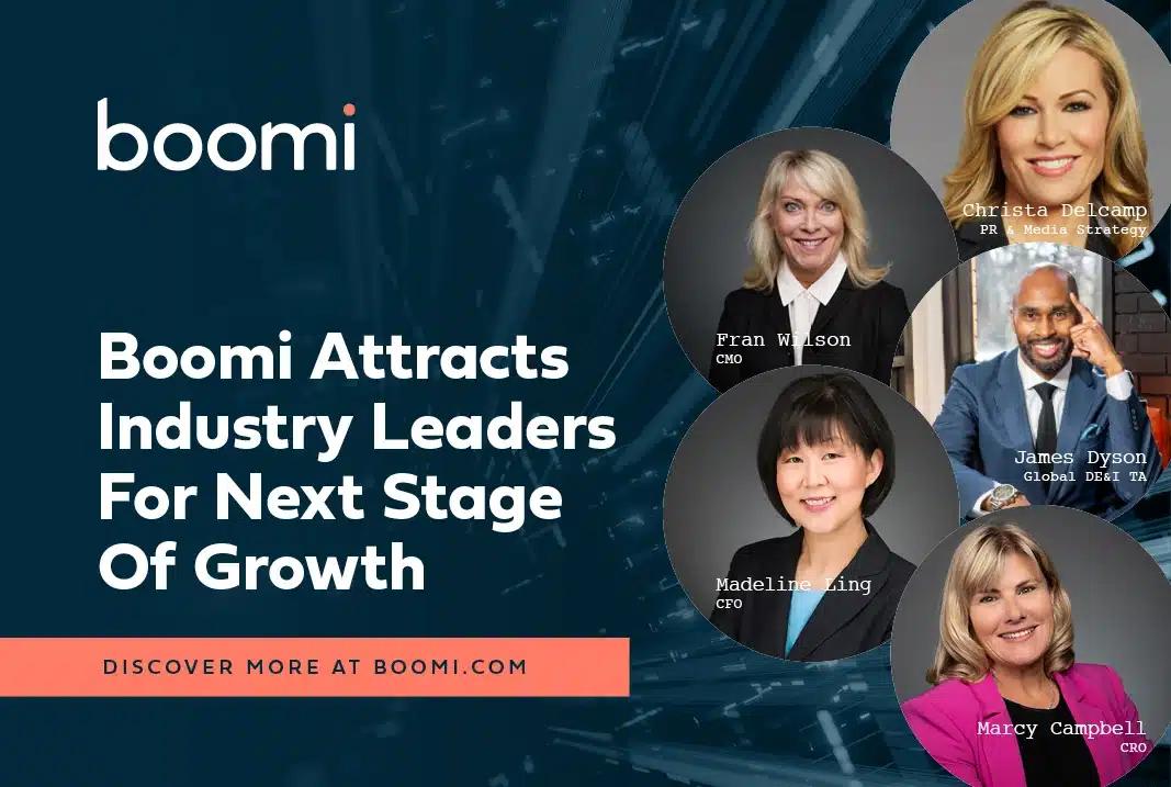 Boomi、スピンオフを成功裏に終え、新たな企業として顧客急拡大を    支える新リーダーを任命