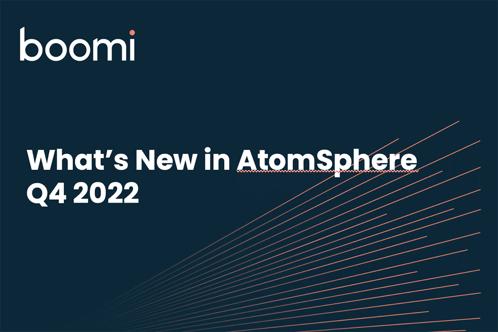 What's New in AtomSphere Q4 2022