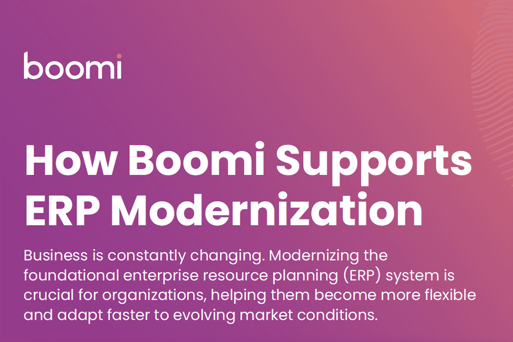 How Boomi Supports ERP Modernization [Infographic]