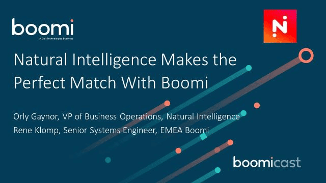Natural Intelligence Makes the Perfect Match With Boomi