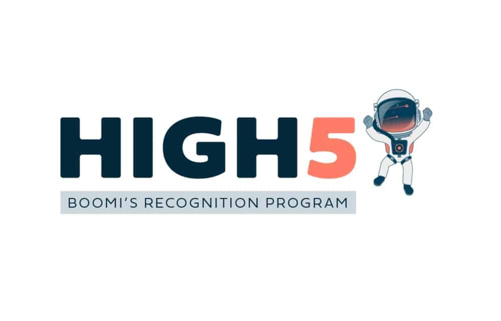 Boomi on Boomi: High5 Recognition Program