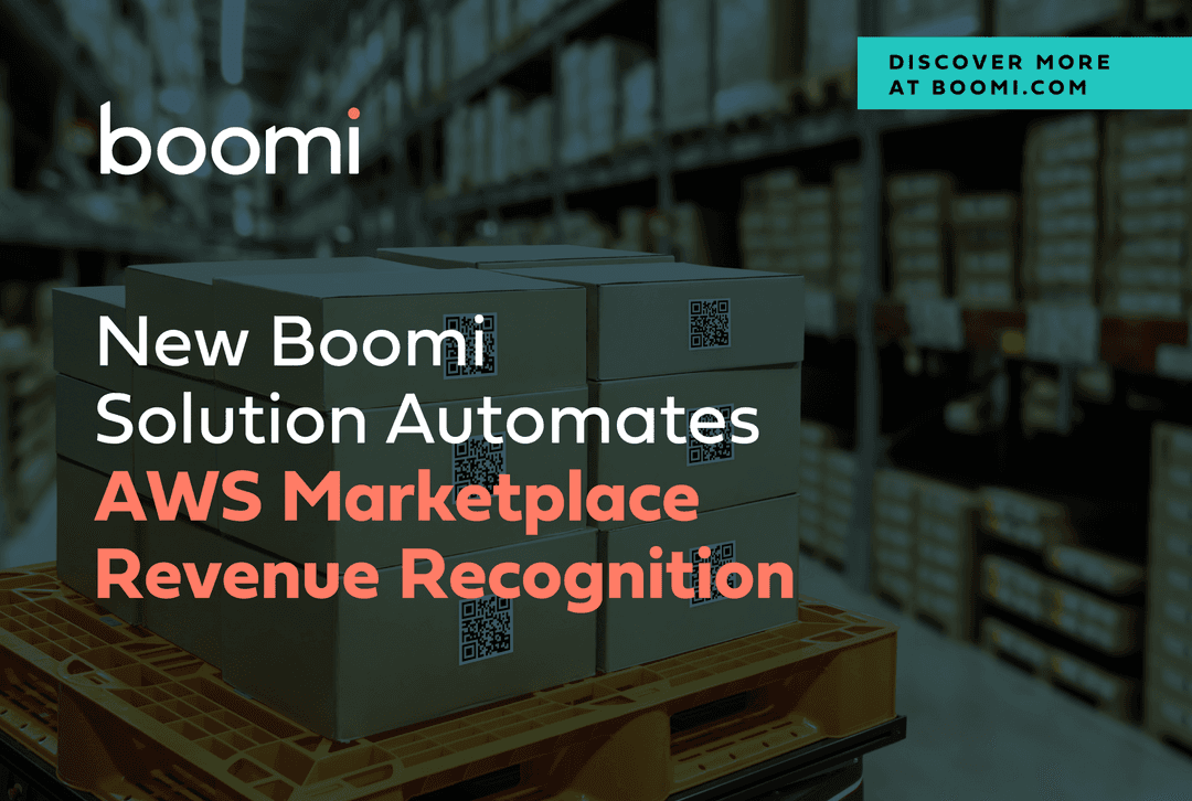 New Boomi Solution Automates Revenue Recognition in AWS Marketplace
